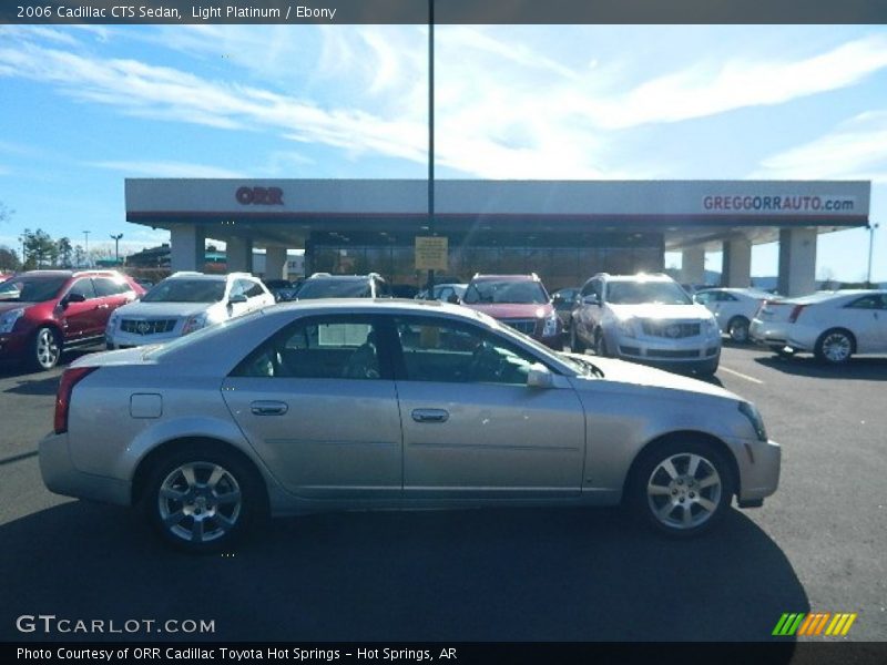 Light Platinum / Ebony 2006 Cadillac CTS Sedan