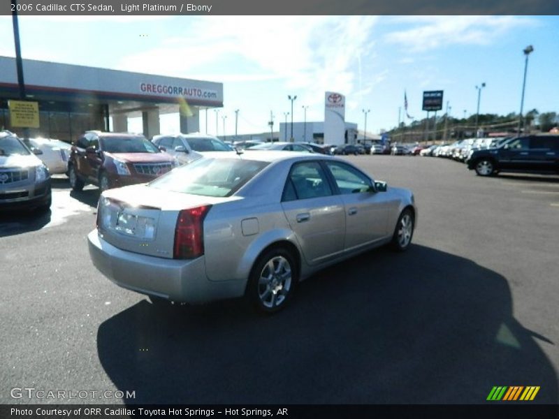 Light Platinum / Ebony 2006 Cadillac CTS Sedan