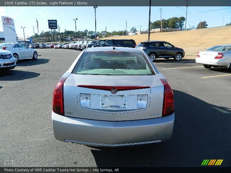 Light Platinum / Ebony 2006 Cadillac CTS Sedan
