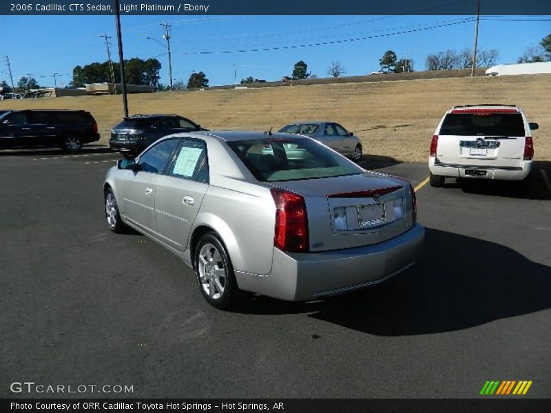 Light Platinum / Ebony 2006 Cadillac CTS Sedan