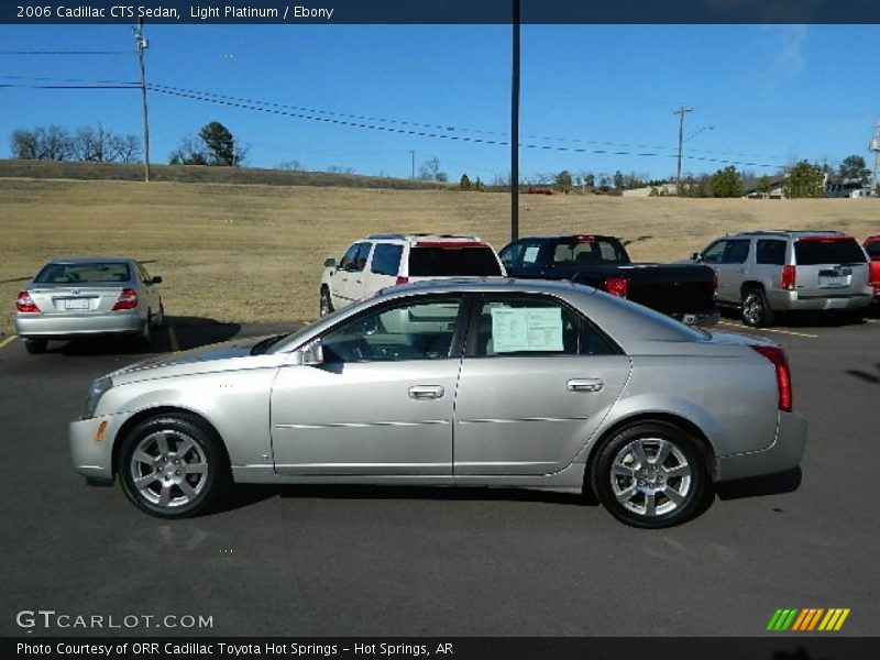 Light Platinum / Ebony 2006 Cadillac CTS Sedan