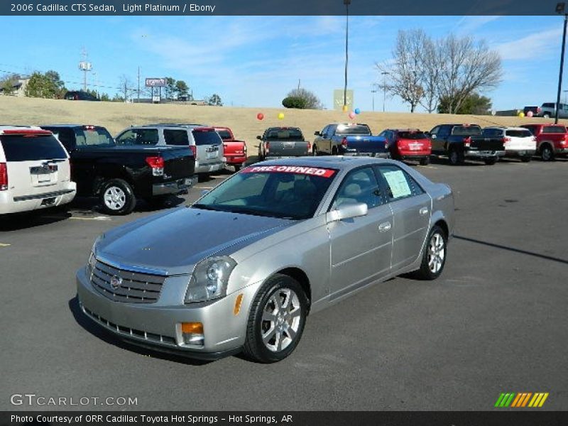 Light Platinum / Ebony 2006 Cadillac CTS Sedan