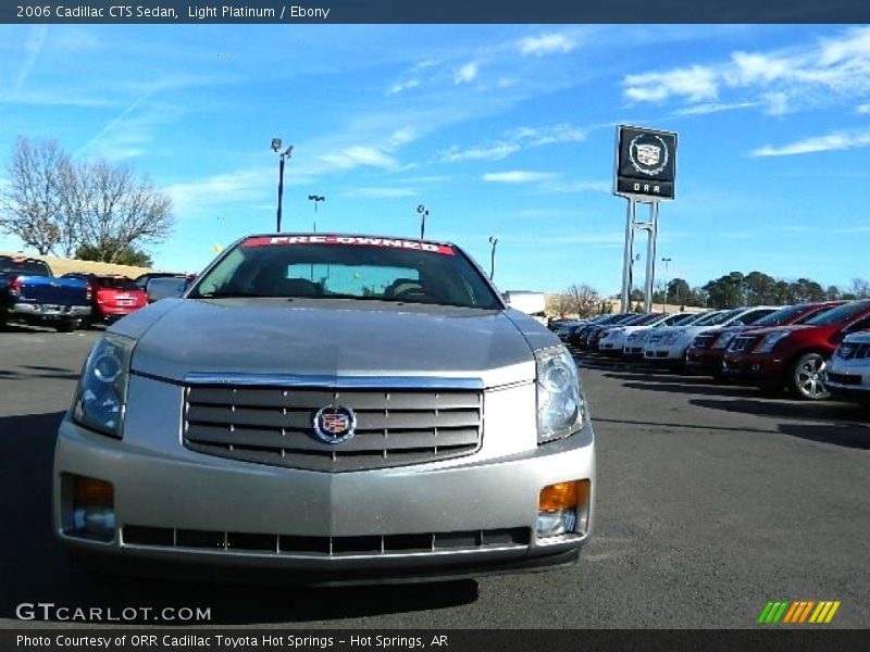 Light Platinum / Ebony 2006 Cadillac CTS Sedan