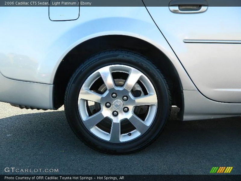 Light Platinum / Ebony 2006 Cadillac CTS Sedan