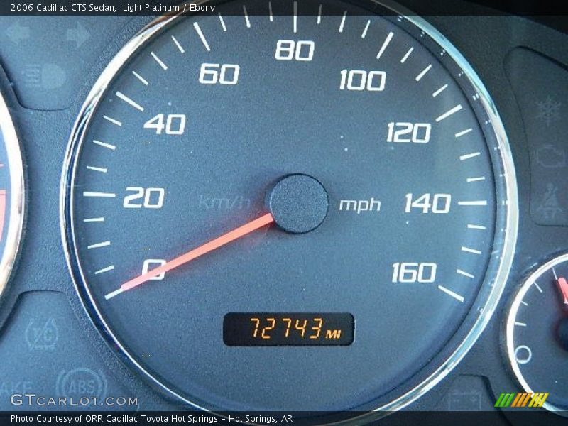Light Platinum / Ebony 2006 Cadillac CTS Sedan