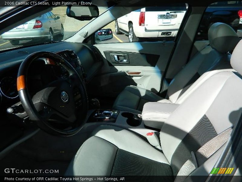 Light Platinum / Ebony 2006 Cadillac CTS Sedan