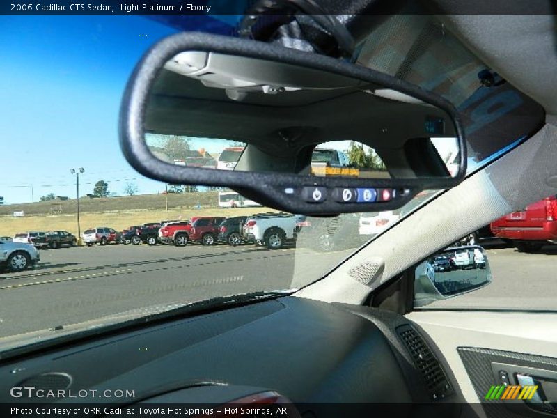 Light Platinum / Ebony 2006 Cadillac CTS Sedan