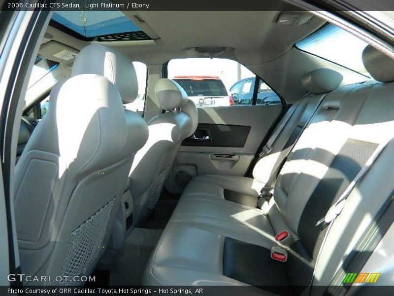 Light Platinum / Ebony 2006 Cadillac CTS Sedan