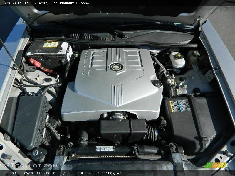 Light Platinum / Ebony 2006 Cadillac CTS Sedan