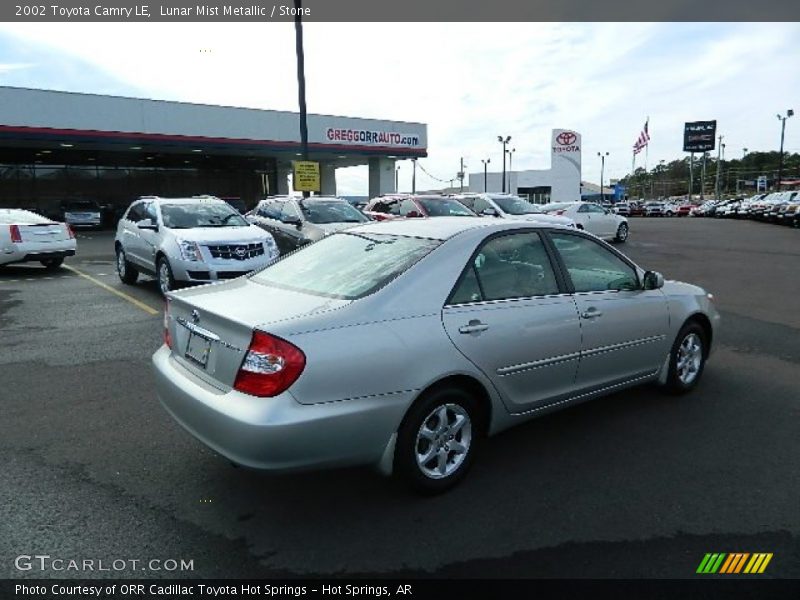 Lunar Mist Metallic / Stone 2002 Toyota Camry LE