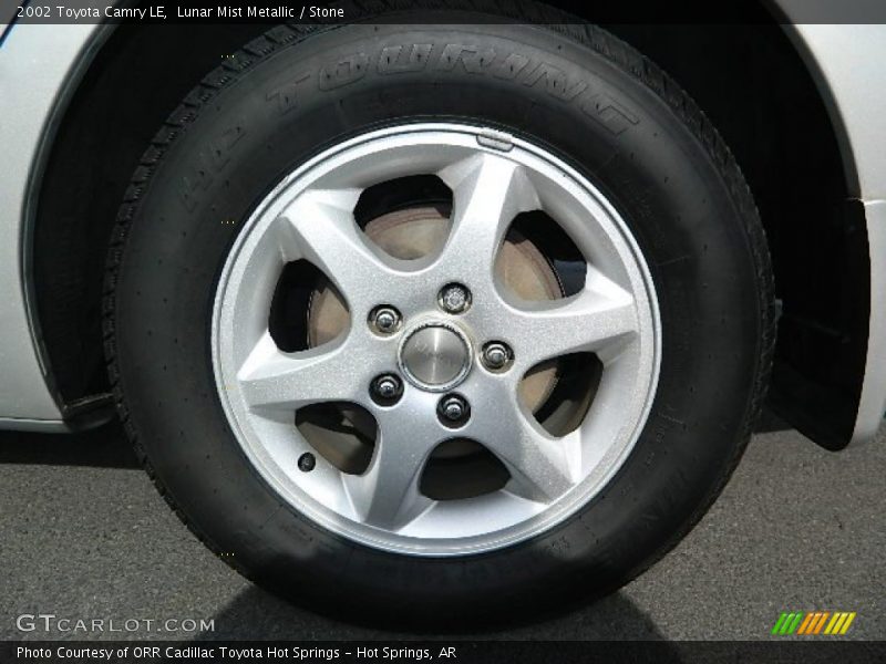 Lunar Mist Metallic / Stone 2002 Toyota Camry LE