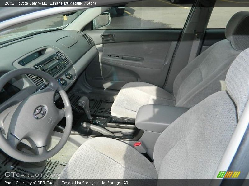 Lunar Mist Metallic / Stone 2002 Toyota Camry LE