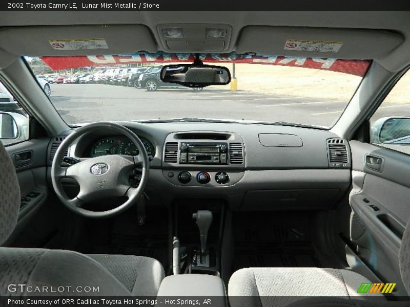 Lunar Mist Metallic / Stone 2002 Toyota Camry LE