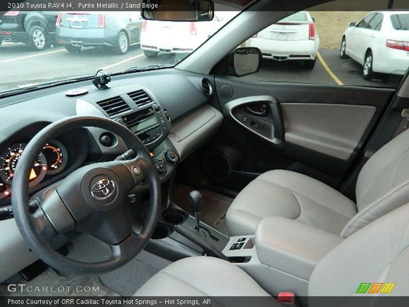 Pyrite Metallic / Sand Beige 2010 Toyota RAV4 I4