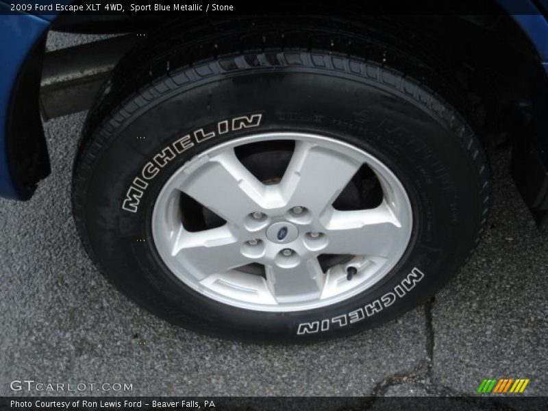 Sport Blue Metallic / Stone 2009 Ford Escape XLT 4WD