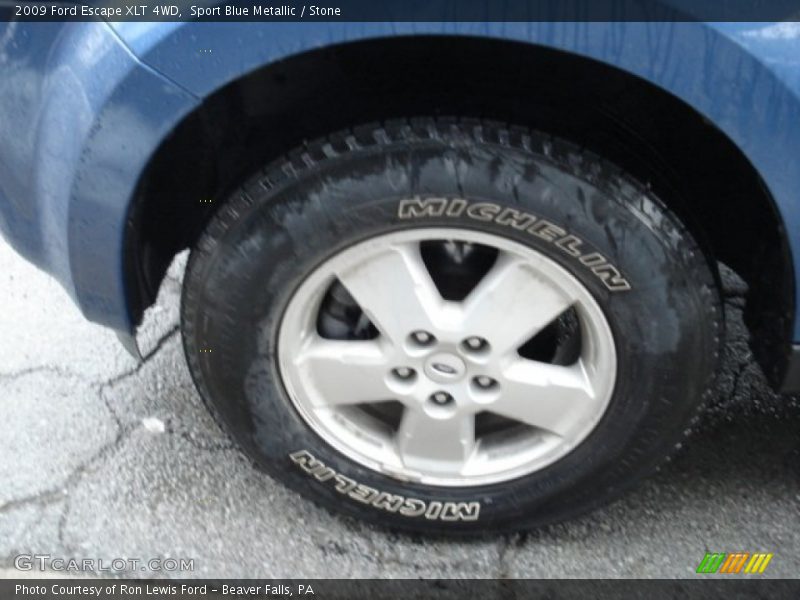 Sport Blue Metallic / Stone 2009 Ford Escape XLT 4WD