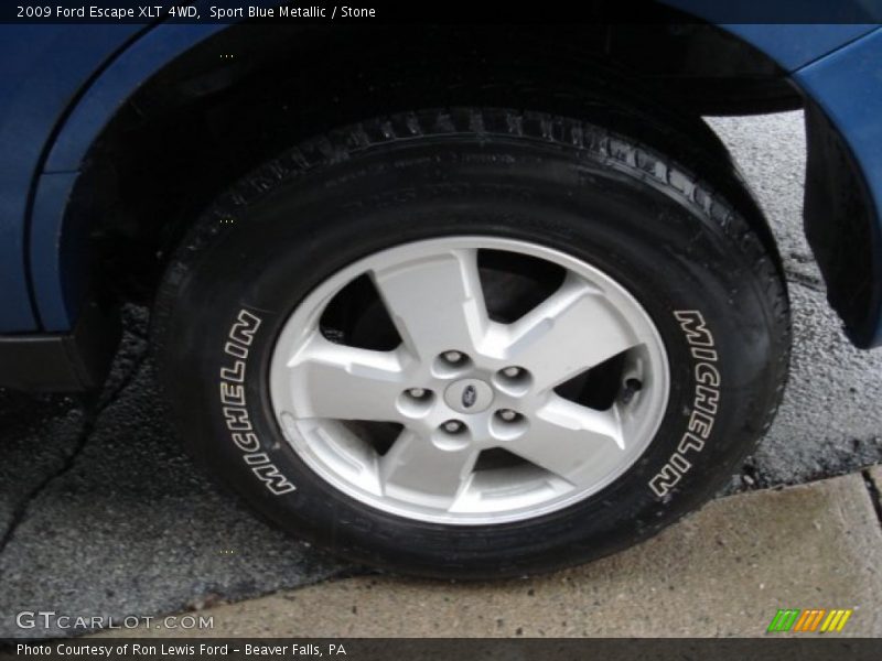 Sport Blue Metallic / Stone 2009 Ford Escape XLT 4WD