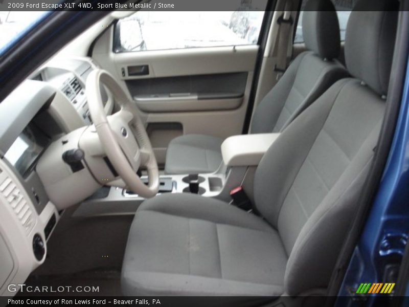Sport Blue Metallic / Stone 2009 Ford Escape XLT 4WD
