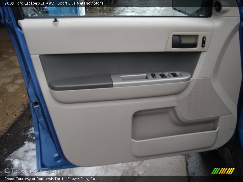 Sport Blue Metallic / Stone 2009 Ford Escape XLT 4WD