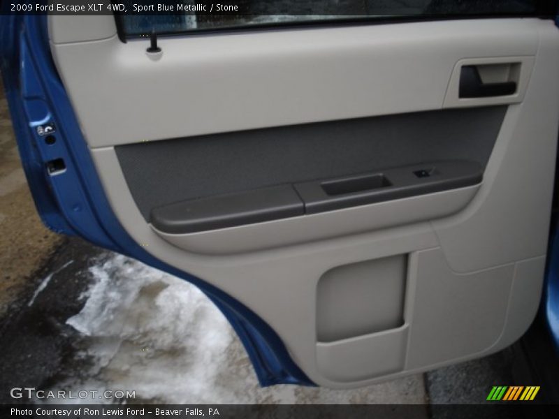 Sport Blue Metallic / Stone 2009 Ford Escape XLT 4WD