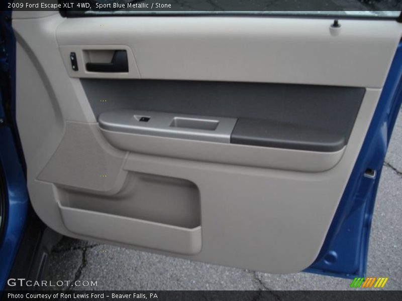 Sport Blue Metallic / Stone 2009 Ford Escape XLT 4WD