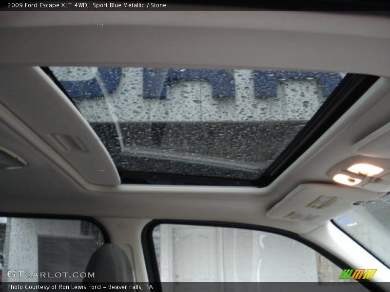 Sport Blue Metallic / Stone 2009 Ford Escape XLT 4WD