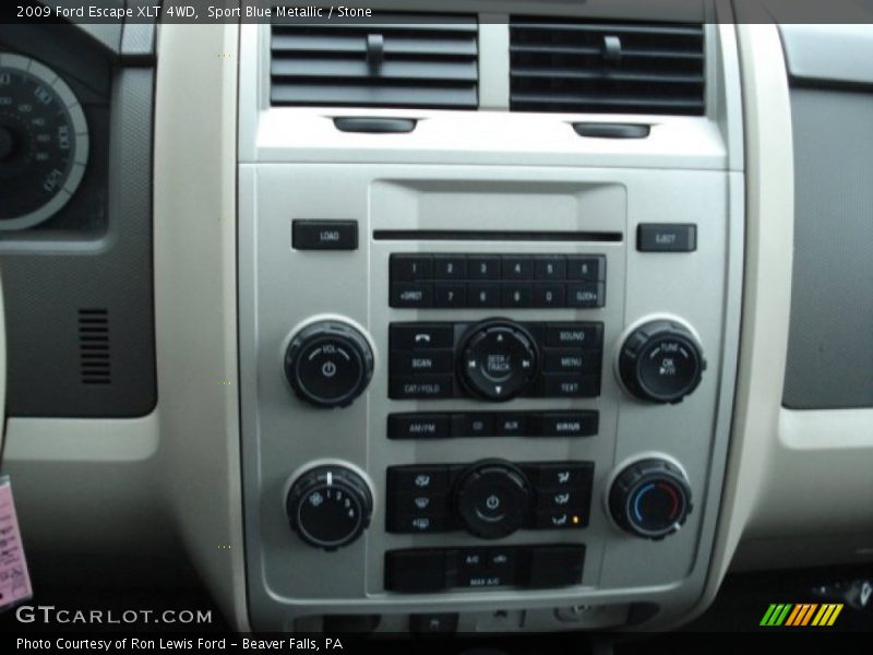 Sport Blue Metallic / Stone 2009 Ford Escape XLT 4WD