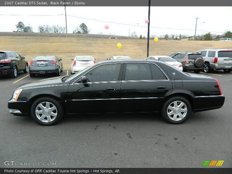 Black Raven / Ebony 2007 Cadillac DTS Sedan