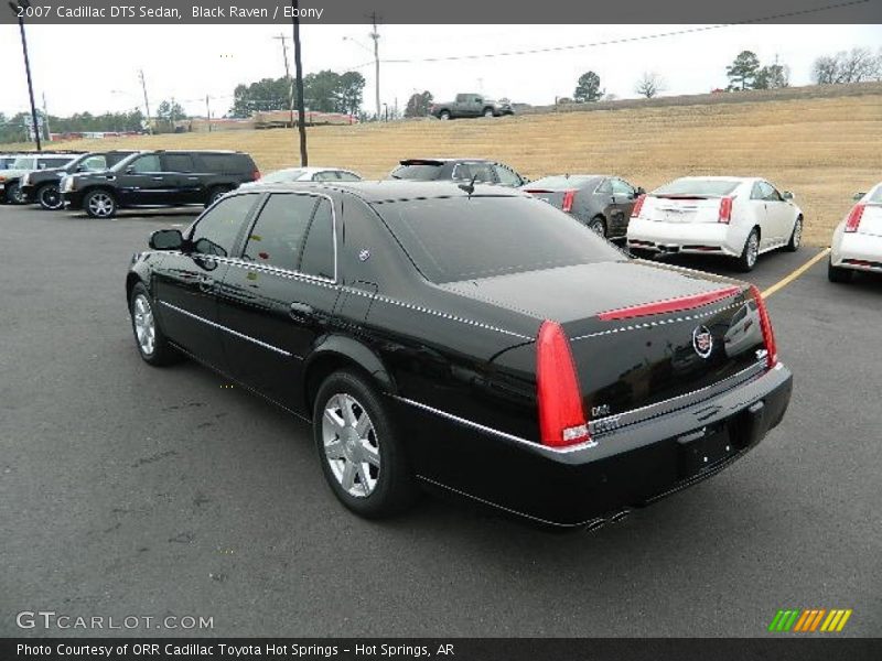 Black Raven / Ebony 2007 Cadillac DTS Sedan