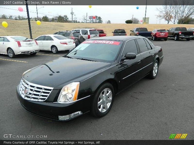 Black Raven / Ebony 2007 Cadillac DTS Sedan