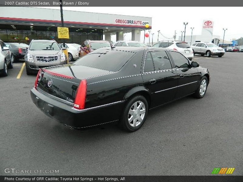 Black Raven / Ebony 2007 Cadillac DTS Sedan