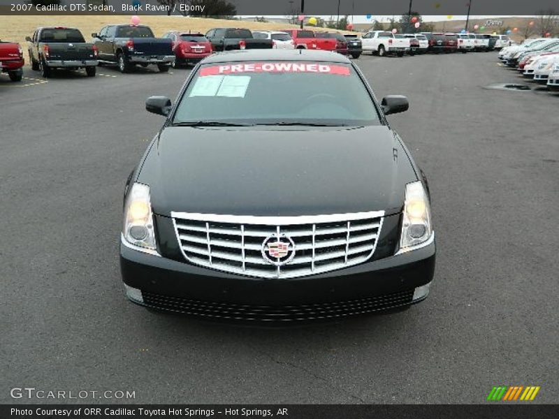 Black Raven / Ebony 2007 Cadillac DTS Sedan