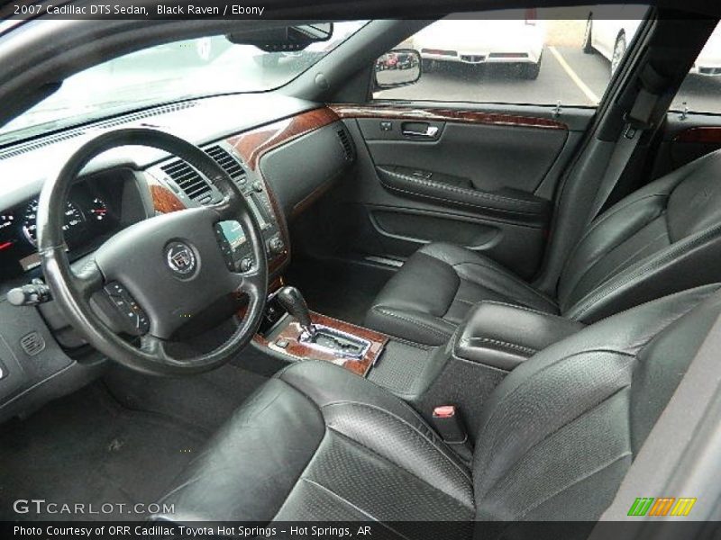 Black Raven / Ebony 2007 Cadillac DTS Sedan