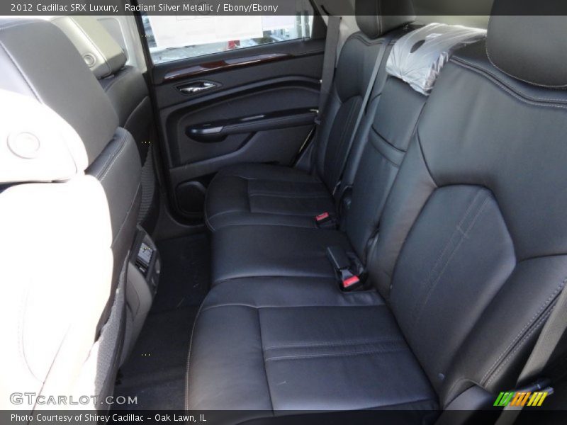 Radiant Silver Metallic / Ebony/Ebony 2012 Cadillac SRX Luxury