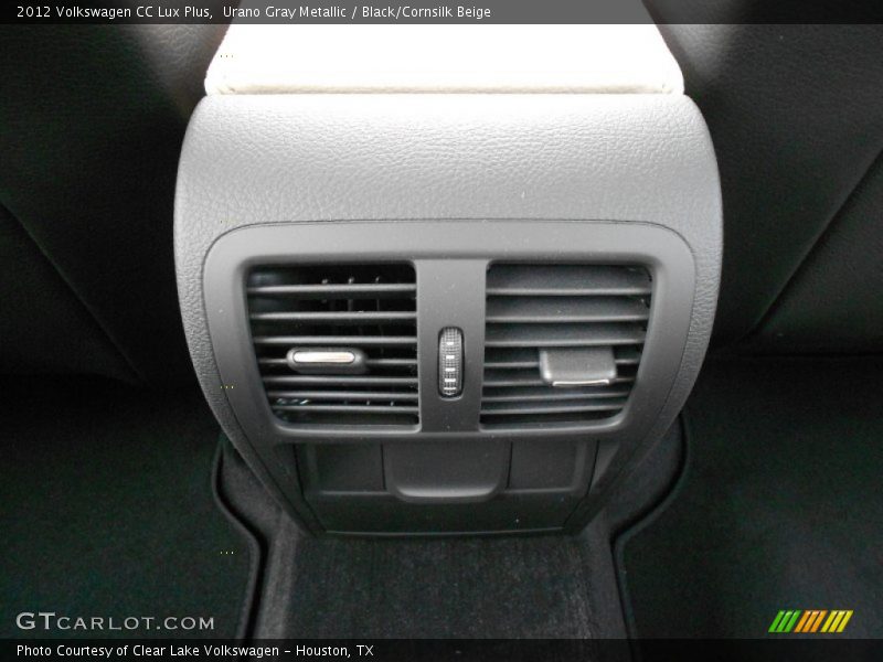 Urano Gray Metallic / Black/Cornsilk Beige 2012 Volkswagen CC Lux Plus