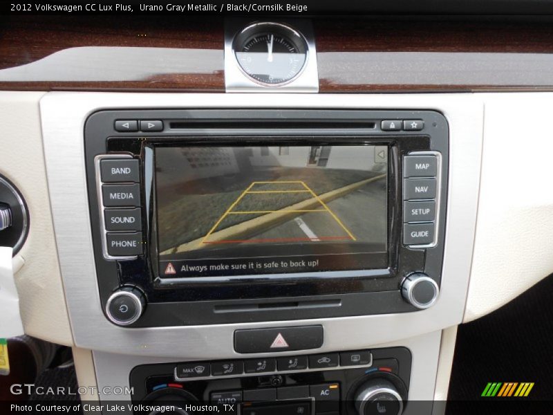 Controls of 2012 CC Lux Plus
