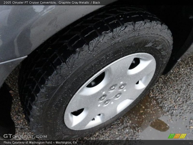 Graphite Gray Metallic / Black 2005 Chrysler PT Cruiser Convertible