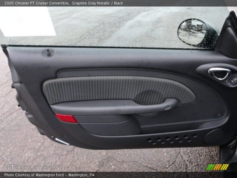 Graphite Gray Metallic / Black 2005 Chrysler PT Cruiser Convertible