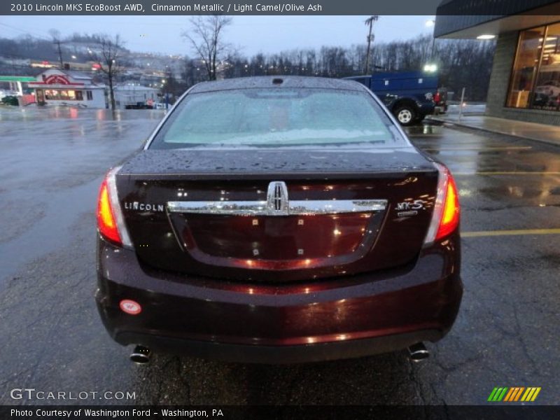 Cinnamon Metallic / Light Camel/Olive Ash 2010 Lincoln MKS EcoBoost AWD