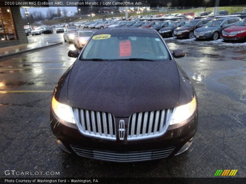 Cinnamon Metallic / Light Camel/Olive Ash 2010 Lincoln MKS EcoBoost AWD