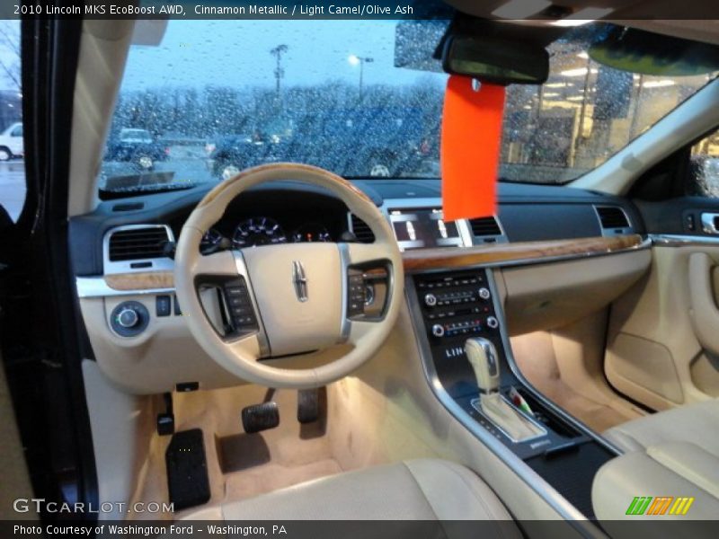 Cinnamon Metallic / Light Camel/Olive Ash 2010 Lincoln MKS EcoBoost AWD