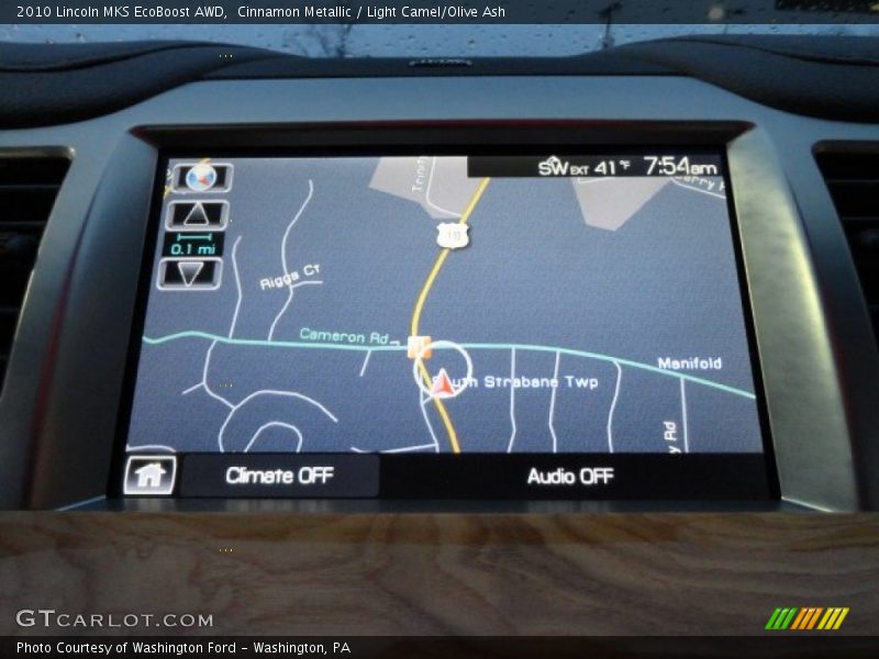 Cinnamon Metallic / Light Camel/Olive Ash 2010 Lincoln MKS EcoBoost AWD