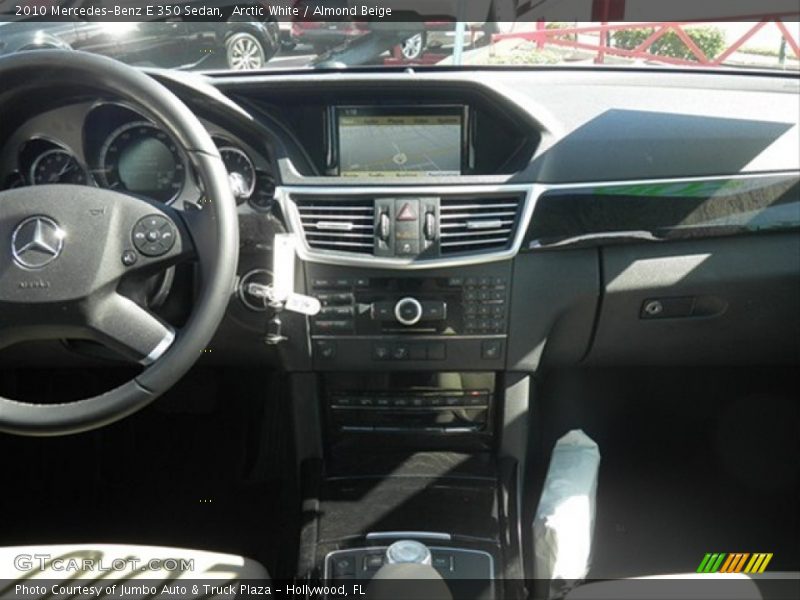 Arctic White / Almond Beige 2010 Mercedes-Benz E 350 Sedan