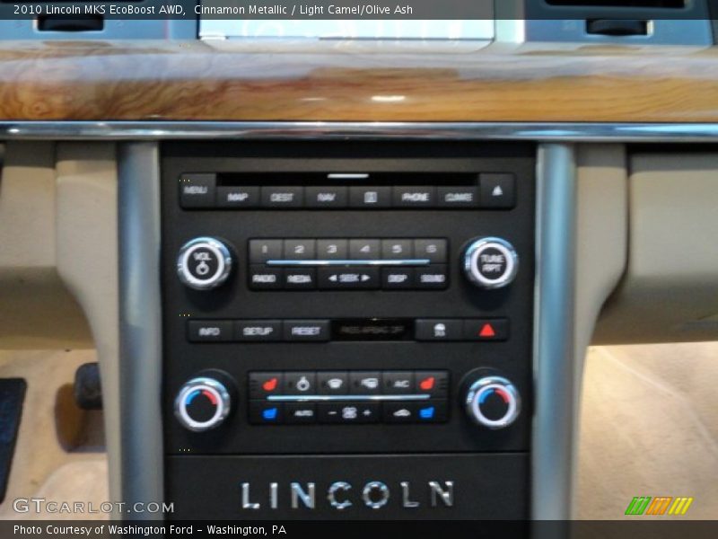 Cinnamon Metallic / Light Camel/Olive Ash 2010 Lincoln MKS EcoBoost AWD