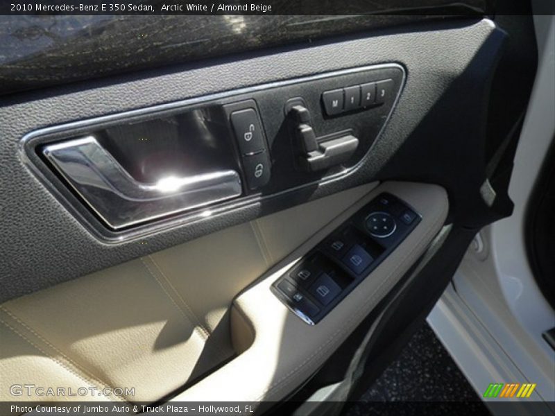 Arctic White / Almond Beige 2010 Mercedes-Benz E 350 Sedan