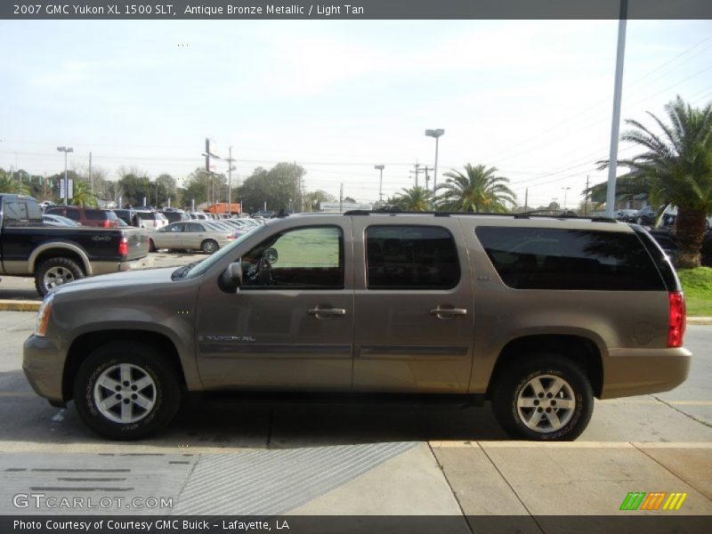 Antique Bronze Metallic / Light Tan 2007 GMC Yukon XL 1500 SLT