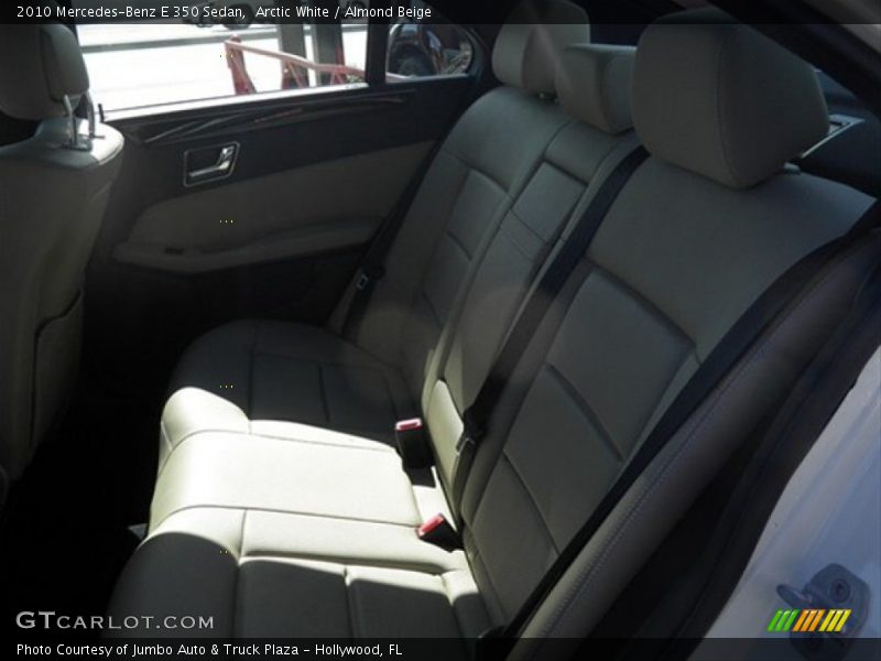 Arctic White / Almond Beige 2010 Mercedes-Benz E 350 Sedan
