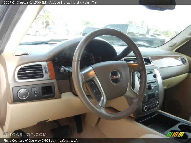 Antique Bronze Metallic / Light Tan 2007 GMC Yukon XL 1500 SLT