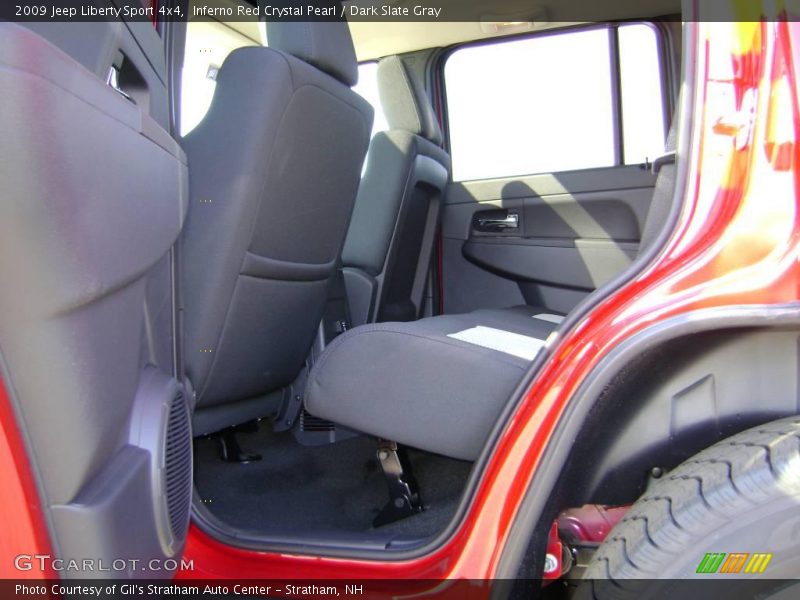 Inferno Red Crystal Pearl / Dark Slate Gray 2009 Jeep Liberty Sport 4x4