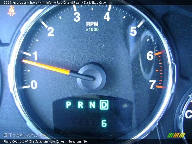 Inferno Red Crystal Pearl / Dark Slate Gray 2009 Jeep Liberty Sport 4x4